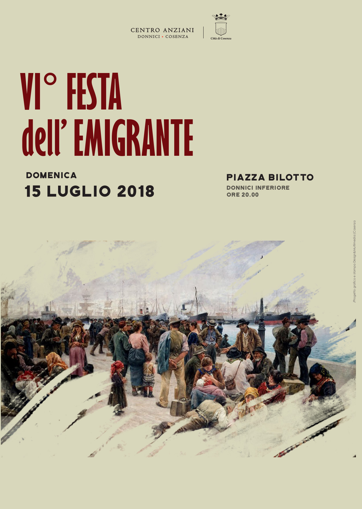 Artwork Festa dell’Emigrante 2018